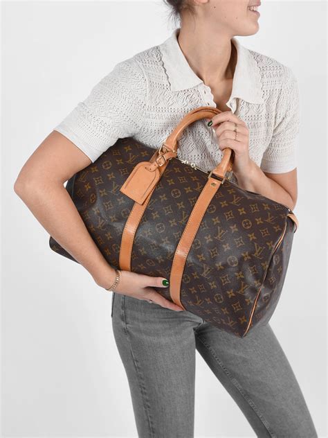 louis vuitton keepall preloved|Louis Vuitton Keepall monogram.